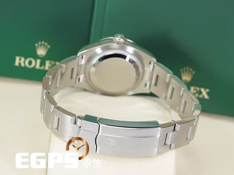 ROLEX 勞力士 Oyster Perpetual 28 經典 蠔式恆動型 276200 最新款 開心果綠色噴漆面盤&nbsp;OP28 不鏽鋼 2025年保卡 自動上鍊 28mm