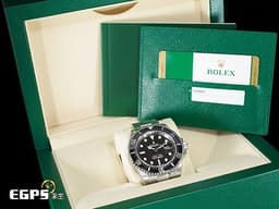 ROLEX 勞力士 Sea-Dweller 蠔式 海使者 50週年紀念款 126600&nbsp;<font color="#d41111">單紅 有皇冠版 MK2面盤</font> 不鏽鋼 陶瓷外圈 <font color="#FF0000">2020年保單</font> 排氦氣閥 潛水錶 自動上鍊 43mm