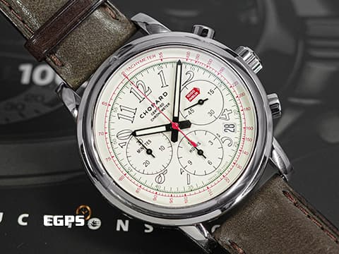 CHOPARD 蕭邦 Mille Miglia系列 Chronograph Race Edition 計時碼表 168511-3036 不鏽鋼&nbsp;2025年保單 限量2014只&nbsp;自動上鍊 賽車錶 42mm
