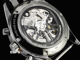 Tag Heuer 泰格 豪雅 Carrera 卡萊拉系列 CBK221A.EB0171 不鏽鋼材質 計時碼錶 <font color="#05f0f0">Fragment Design 藤原浩聯名款</font>&nbsp;<font color="#ff0000">限量500支</font>&nbsp;賽車錶 自動上鍊 39mm