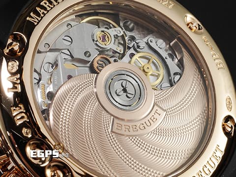 BREGUET 寶璣 Marine Big Date 航海系列 航海家 5827BR/Z2/5ZU 銀白色雕紋面盤&nbsp;大日期顯示窗、飛返計時功能&nbsp;整支重約4.87兩&nbsp;自動上鍊 42mm