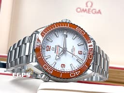OMEGA 歐米茄 Seamaster Planet Ocean 600 海馬 21530442104001 <font color="#FF8000">陶瓷錶圈 橘海馬</font> 不鏽鋼 同軸擒縱 <font color="#FF0000">2020年保卡 台灣公司貨</font> 排氦氣閥 潛水錶 自動上鍊 43.5 mm