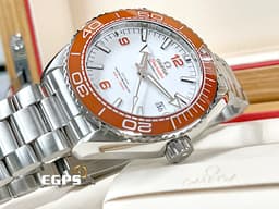 OMEGA 歐米茄 Seamaster Planet Ocean 600 海馬 21530442104001 <font color="#FF8000">陶瓷錶圈 橘海馬</font> 不鏽鋼 同軸擒縱 <font color="#FF0000">2020年保卡 台灣公司貨</font> 排氦氣閥 潛水錶 自動上鍊 43.5 mm