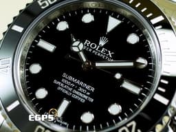 ROLEX 勞力士 Submariner 潛航者 114060 陶瓷框 <font color=#FF0000>經典 無日曆 黑水鬼 2018年保單</font> 潛水錶 自動上鍊 40mm