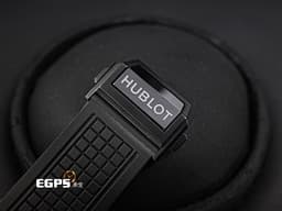 HUBLOT 宇舶 Square Bang Unico<font color="#616161">「ALL BLACK」限量版</font> 黑陶瓷 821.CX.0140.RX 方形 飛返 計時碼表 鏤空面盤 <font color="#FF0000">2022保單 限量250顆</font> 自動上鍊 42mm