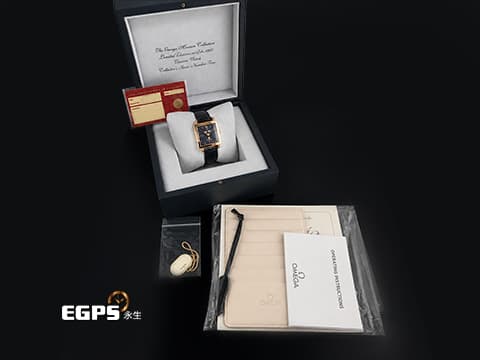 OMEGA 歐米茄 Museum Collection 博物館典藏系列 Cosmic 1951&nbsp;全球限量1951只 5701.80.03&nbsp;月相盈虧 星期窗 月份窗 日期刻度 復刻全曆月相金錶&nbsp;自動上鍊 41.5mm