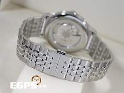 LONGINES 浪琴 Record 開創者系列 L28214116 三日鍊 <font color="#1056b2">藍鋼指針</font> 不鏽鋼 簡約經典 大三針&nbsp;<font color="#ff0000">2024年台灣公司貨</font><font color="#FF0000">&nbsp;</font>自動上鍊 40mm
