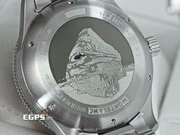 MONTBLANC 萬寶龍 1858 Iced Sea 系列 MB129373 <font color="#058703">綠色冰河紋面盤 陶瓷外圈 綠水鬼</font>&nbsp;不鏽鋼 大三針 <font color="#ff0000">2026年保單</font>&nbsp;潛水錶 自動上鍊 41mm