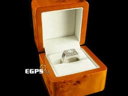 天然鑽石 豪華 鑽戒 1.00CT 男戒