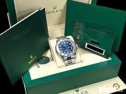 ROLEX 勞力士 Yacht-Master 40 蠔式 遊艇名仕型 126622 <font color=#0066FF>亮藍色面盤</font> 不鏽鋼 大三針 <font color=#84C1FF>PT950 鉑金刻度錶圈</font> 不鏽鋼 <font color=#FF0000>2024年底保卡</font> 自動上鍊 40mm