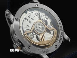 Audemars Piguet 愛彼 AP錶 CODE 11.59系列 15210ST.OO.A348KB.01 <font color="#0582f5">藍色同心圓漣漪紋飾面盤</font>&nbsp;大三針 不鏽鋼材質 <font color="#ff0000">2025年保卡</font>&nbsp;自動上鍊 41mm