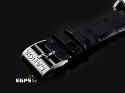 A. LANGE &amp; SÖHNE 朗格 Little Lange 1 Moon Phase 182.086 18K白金材質 <font color="#05f0f0">深藍色砂金石面盤</font>&nbsp;<font color="#ff0000">2024年保單</font>&nbsp;手動上鏈 36.8mm