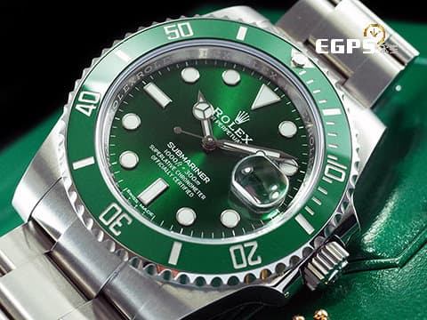 ROLEX 勞力士 Submariner 116610LV 潛航者 綠水鬼 陶瓷框 全綠水鬼～ 綠面水鬼~ 潛水錶 116610 LV 把握最後機會 絕版錯過不再 自動上鍊 40mm