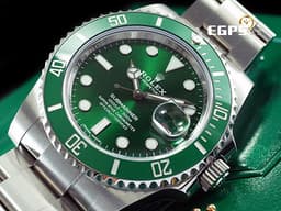 ROLEX 勞力士 Submariner 116610LV 潛航者 綠水鬼 陶瓷框 <font color="#00A600">綠水鬼 綠面水鬼</font>&nbsp;潛水錶&nbsp;<font color="#FF0000">把握最後機會 絕版錯過不再</font> 自動上鍊 40mm
