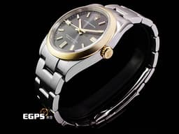 ROLEX 勞力士 Oyster Perpetual 36 蠔式恆動型 126003 OP36 不鏽鋼&amp;18K黃金材質 半金&nbsp;<font color="#05f0f0">今年最新款 100週年紀念款 石板灰色太陽放射紋面盤</font> <font color="#058703">100週年字樣 勞力士綠色「ROLEX」字樣以及綠色方格時標</font>&nbsp;<font color="#FF0000">2026年保卡</font> 自動上鍊 36mm