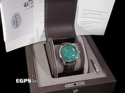 Glashütte Original 格拉蘇蒂 原創 PanoMaticLunar系列 19002133262 經典偏心<font color="#0eaa59">綠色面盤</font>&nbsp;大日期窗 月相盈虧 不鏽鋼&nbsp;<font color="#FF0000">2025年保單</font>&nbsp;德國錶 自動上鍊 40mm