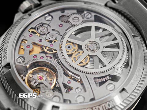ORIS 豪利時 Big Crown ProPilot X系列 ORIS第一款生肖腕錶 自製機芯10日鍊 蛇年限定版 01 115 7759 7117-Set 鈦金屬材質 青綠色鏤空面盤 2024年保單 限量88只&nbsp;手動上鍊 44mm
