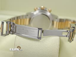 ROLEX 勞力士 Cosmograph Daytona 宇宙計時型 迪通拿 116523NG&nbsp;<font color="#7046be">珍珠貝母錶面</font>&nbsp;<font color="#ecc55b">塘金計時盤</font> <font color="#a4f8f9">鑽石時標</font>&nbsp;18K黃金 半金款 計時碼表 116523 NG<font color="#FF0000">&nbsp;亂碼字頭 </font>自動上鍊 賽車錶<font color="#FF0000">&nbsp;</font>40mm