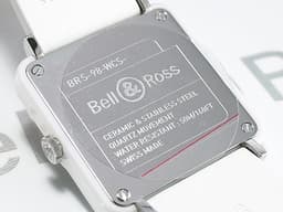 Bell &amp; Ross 柏萊士 BRS-98-WCS 白色精密陶瓷 石英機芯  39mm