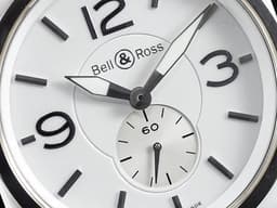 Bell &amp; Ross 柏萊士 BRS-98-WCS 白色精密陶瓷 石英機芯  39mm