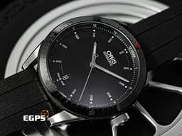 ORIS 豪利時 Artix GT Date 系列 7671&nbsp;<font color="#616161">黑色陶瓷錶圈</font>&nbsp;0173376714434 中型 不鏽鋼 大三針 賽車錶&nbsp;<font color="#FF0000">2025年保卡</font>&nbsp;自動上鍊 37mm