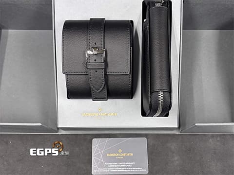 Vacheron Constantin 江詩丹頓 VC Fiftysix 4600E 4600E/110A-B487 不鏽鋼材質 鏈帶款 藍色面盤 2026年保卡  自動上鏈 40mm