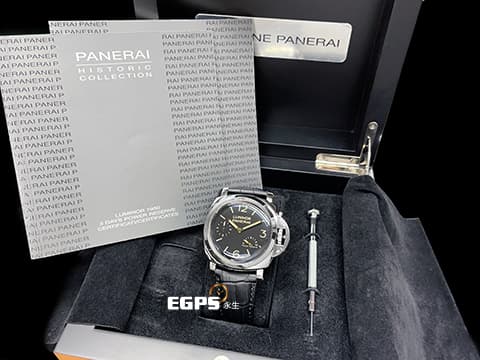 PANERAI 沛納海 Luminor Power Reserve PAM423 三日鍊 動能顯示 小秒針 經典三明治面盤  菸草色夜光時標 PAM00423 不鏽鋼 三日鍊 72小時動能顯示 手上鍊 47mm