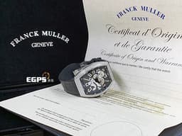 Franck Muller 法蘭穆勒 FM錶 Vanguard Yachting 遊艇系列 Dragon King Limited Edition 龍王&nbsp;<font color="#ff0000">限量188只&nbsp;精鑲鑽圈、面盤</font>&nbsp;V45 YT SC DT AC NR 酒桶型 不鏽鋼 自動腕錶  44x54mm