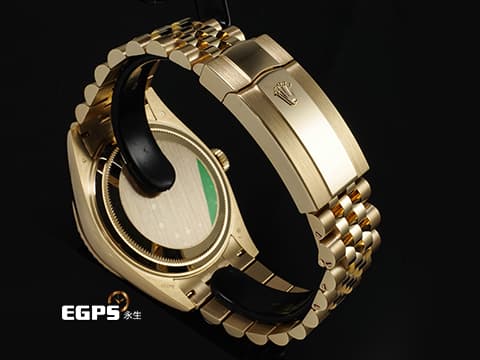ROLEX 勞力士 Sky-Dweller 336938 天行者 18K黃金材質 年曆錶 2025年最新款式 亮綠色面盤天行者&nbsp;紀念型（Jubilee）五銖錶帶 自動上鍊  42mm