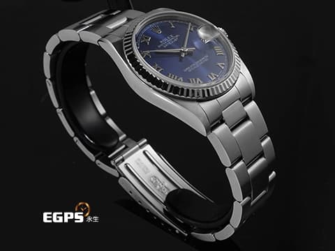 ROLEX 勞力士 Oyster Perpetual Datejust 31 78274 不鏽鋼材質 藍色面盤 羅馬數字時標&nbsp;自動上鍊 31mm