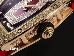 RICHARD MILLE 理查德•米勒 RM&nbsp; RM07-01<font color="#FF0000">&nbsp;</font><font color="#fdefc9">紅唇 18K玫瑰金材質 原廠鑲嵌鑽石面盤、錶圈、錶扣</font><font color="#FF0000">&nbsp;</font><font color="#05f0f0">錶腹鑲嵌宛如雪花般的頂級鑽石</font><font color="#FF0000"> 2025年保單&nbsp;</font>自動上鏈 45.66 x 31.40mm