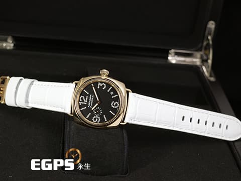 PANERAI 沛納海 Radiomir PAM00136 原廠鑲嵌88顆頂級天然美鑽時標面盤 小秒針 玫瑰金材質 PAM136 限量200只 典藏錶盒、限量證書 自動上鏈 40mm