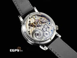 A.LANGE &amp; SÖHNE 朗格 Zeitwerk Platinum 時間橋 142.025 貓頭鷹 <font color="#84C1FF">PT950 鉑金材質</font> <font color="#0582f5">大數字瞬跳時間顯示 3日動能顯示 小秒針 德國銀</font> <font color="#FF0000">2024年保單</font> 手上鍊 41.9mm