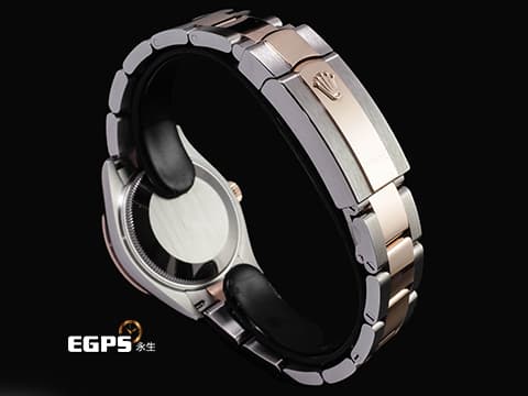 ROLEX 勞力士 DateJust 278381RBR 18K永恆玫瑰金 半金款 薰衣草紫色面盤 原廠鑲嵌鑽石VI時標 原廠鑲嵌鑽石錶圈 2026年保卡 自動上鍊 31mm