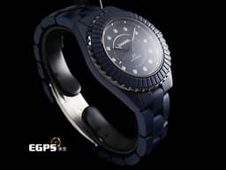 CHANEL 香奈兒 J12 H9657 <font color="#05f0f0">2025年最新款 霧面藍色高抗磨陶瓷材質 霧面藍色清漆錶盤 原廠鑲嵌鑽石時標 </font><font color="#ff0000">2025年保卡</font><font color="#05f0f0"> </font>自動上鏈&nbsp;33mm