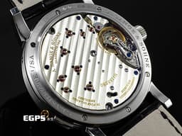 A. LANGE &amp; SÖHNE 朗格 Lange 1 Moonphase Platinum 192.025 P950鉑金材質 <font color="#05f0f0">大日期窗、動力儲存顯示 日夜顯示月相功能</font>&nbsp;<font color="#FF0000">2025年保單 僅試戴極新品</font>&nbsp;手動上鏈 38.5mm