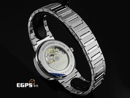 BVLGARI 寶格麗 BULGARI 103720 不鏽鋼材質 <font color="#05f0f0">藍色太陽紋放射面盤</font>&nbsp;<font color="#ff0000">2025年保卡</font> 自動上鍊 40mm
