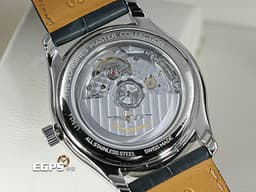 LONGINES 浪琴 Master Collection 名匠 巨擘系列 L28434932&nbsp;<font color="#f2a650">緞面紋鮭魚面盤 雕鑿式復古字體時標</font>&nbsp;小秒針 不鏽鋼<font color="#FF0000">&nbsp;2023年台灣公司貨</font>&nbsp;自動上鍊 38.5mm