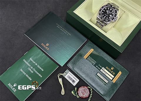 ROLEX 勞力士 GMT-Master II 蠔式 格林威治型 116710LN  經典綠色GMT指針&nbsp;兩地時區 陶瓷圈 不鏽鋼材質 自動上鏈 40mm