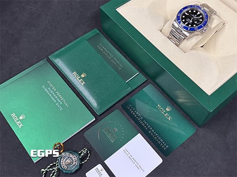 ROLEX 勞力士 Submariner 潛航者 126619LB 陶瓷框 126619 18K白金材質 低調沈穩的白金藍水鬼 2021年新式保卡 已回原廠RSC洗油保養，延長保固到2027年&nbsp;潛水錶 自動上鍊 41mm