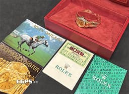 ROLEX 勞力士 Datejust 蠔式日誌型 69178 <font color="#f9ed62">原廠鑽石時標面盤</font>&nbsp;18K黃金材質 經典三角坑紋錶圈&nbsp;自動上鍊 26mm