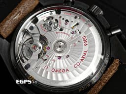 OMEGA 歐米茄 Speedmaster Chronograph 超霸 速霸 31192445101006 計時碼表 <font color=#4F4F4F>Dark Side of the Moon「月之暗面」陶瓷面盤</font> 黑陶瓷錶殼 <font color=#be9672>復古色刻度、夜光指針時標</font> 同軸擒縱 自動上鏈 44.25mm
