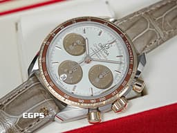 OMEGA 歐米茄 Speedmaster 超霸 速霸 32423385002002 <font color="#ee9e7c">玫瑰金 半金款</font>&nbsp;不鏽鋼 計時碼錶 同軸擒縱 <font color="#ff0000">2022年台灣公司貨</font>&nbsp;自動上鍊 38mm
