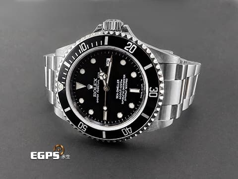 ROLEX 勞力士 Sea-Dweller 16600 蠔式 海使者 黑水鬼 不鏽鋼材質 排氦氣閥 台灣公司貨 潛水錶 自動上鍊 40mm