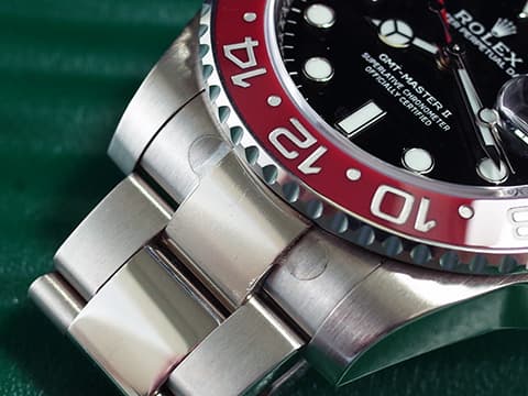 ROLEX 勞力士 GMT-Master II 格林威治型 126710 BLRO 陶瓷紅藍雙色框 126710BLRO 兩地時區 Pepsi 百事圈 可樂圈 2024年保單 部分膠膜沒撕 蠔式（Oyster）三板錶帶  自動上鍊 40mm