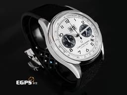 Carl F. Bucherer 寶齊萊 Heritage BiCompax Annual 傳承系列 00.10803.08.12.01 不鏽鋼材質&nbsp;<font color="#05f0f0">年曆功能 大日期窗 銀白色熊貓面盤</font> <font color="#FF0000">2019年保卡 台灣公司貨 限量888支</font> 自動上鍊 41mm