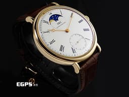 IWC 萬國 復刻版 IW544803 18K玫瑰金材質&nbsp;<font color="#05f0f0">月相顯示</font> 手動上鏈&nbsp;46mm