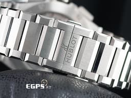 HUBLOT 宇舶 Big Bang Unico Integrated Titanium 大爆炸 計時碼錶 451.NX.1170.NX <font color="#05f0f0">鈦金屬 鏤空面盤</font>&nbsp;<font color="#ff0000">2023年電子保卡</font> 自動上鍊 42mm