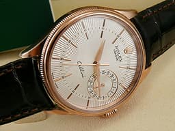 ROLEX 勞力士 Cellini  徹里尼 50515 永恆玫瑰金材質 <font color="#0582f5">停產絕版錶款 銀白色面盤 指針式日期顯示</font>&nbsp;<font color="#ff0000">2016年保卡 台灣公司貨</font> 手動上鍊 39mm