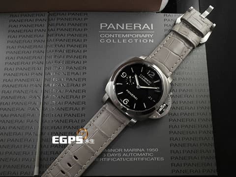 PANERAI 沛納海 Luminor Marina PAM00312 三日鍊 1950殼型復古美感 現代三日動力機芯 經典三明治面盤 小秒針   自動上鍊 44mm